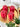 Adventskranz Sternkerze Rot Paraffin - Sternkerze